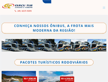 Tablet Screenshot of guacutur.com.br